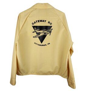 Vintage Sportsmaster Gateway RC Pittsburgh Lightweight Harrington Zip Jacket